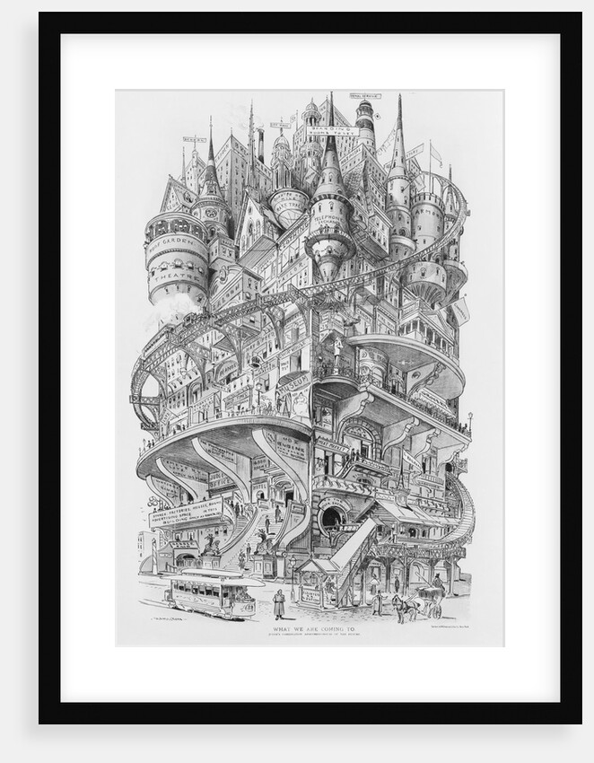 What We Are Coming To Illustration by Anonymous