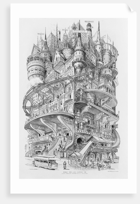 What We Are Coming To Illustration by Anonymous