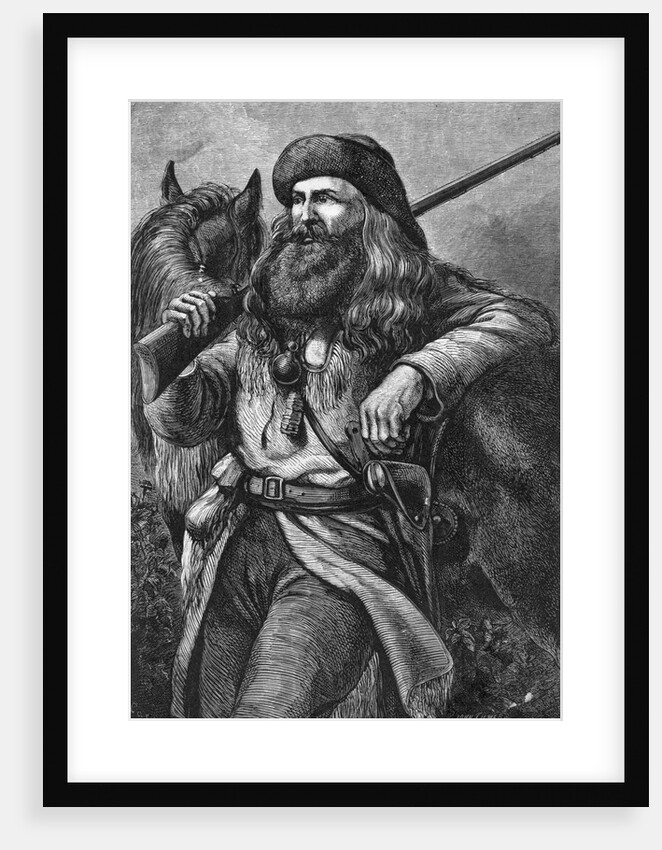 Illustration of the American Trapper by Anonymous