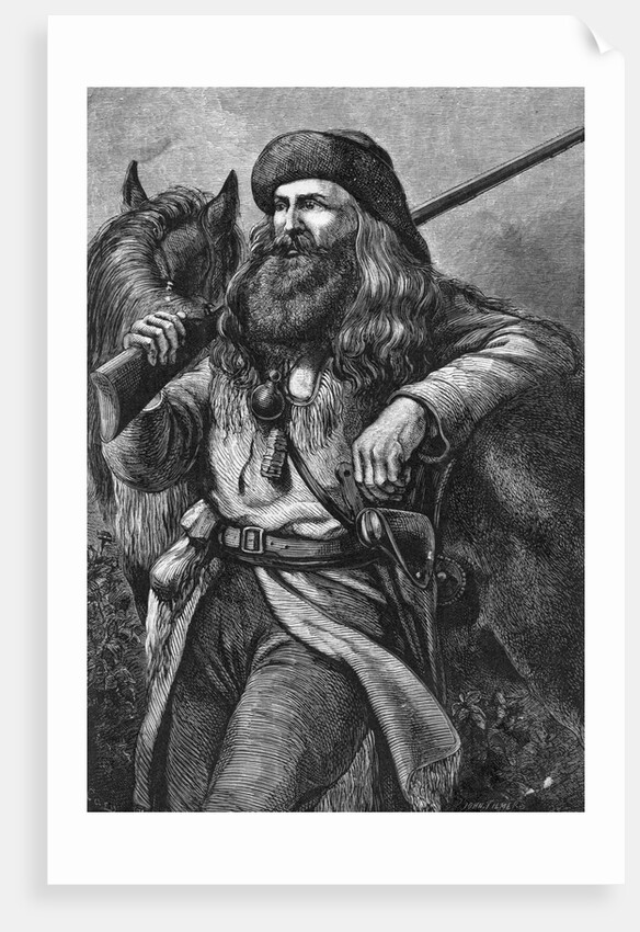 Illustration of the American Trapper by Anonymous