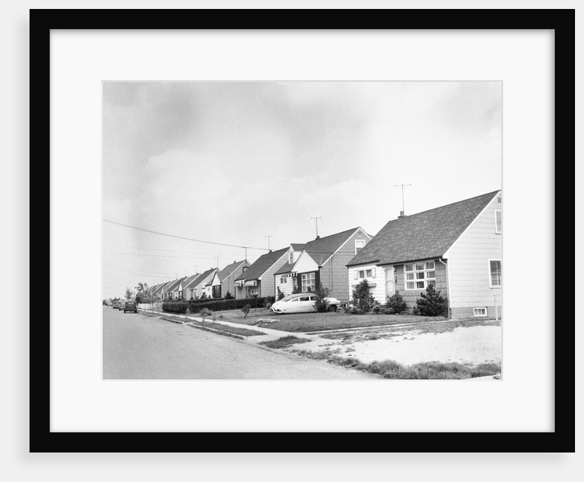 View of Levittown, New York by Anonymous