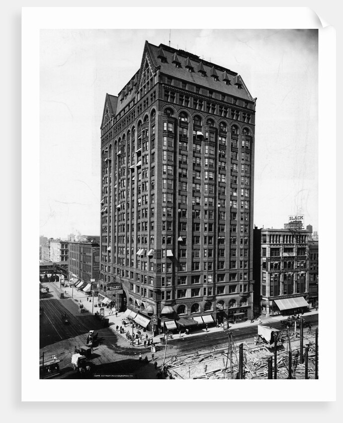 View Of Masonic Temple/Capitol Building by Anonymous