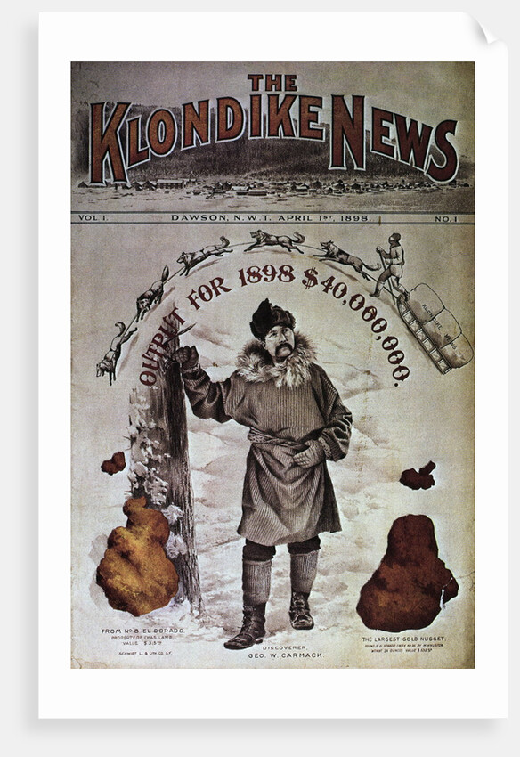 Cover Of The Klondike News by Anonymous