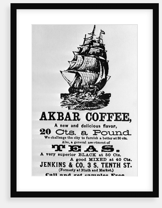Coffee Advertisement By Jenkins and Company by Anonymous