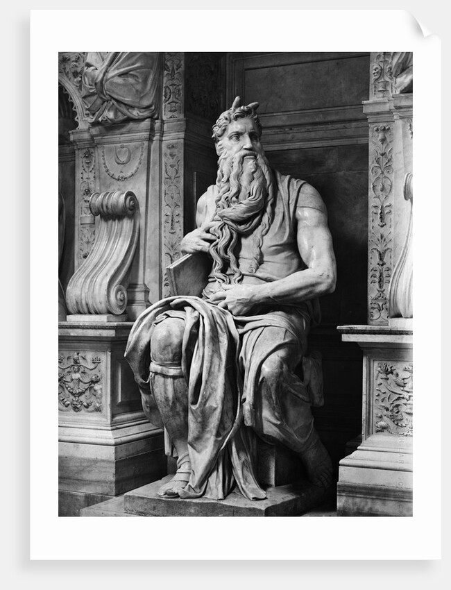 Moses by Michelangelo Buonarroti