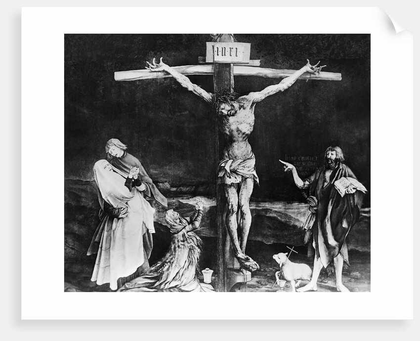 Crucifixion from the Isenheim Altarpiece by Matthias Grunewald