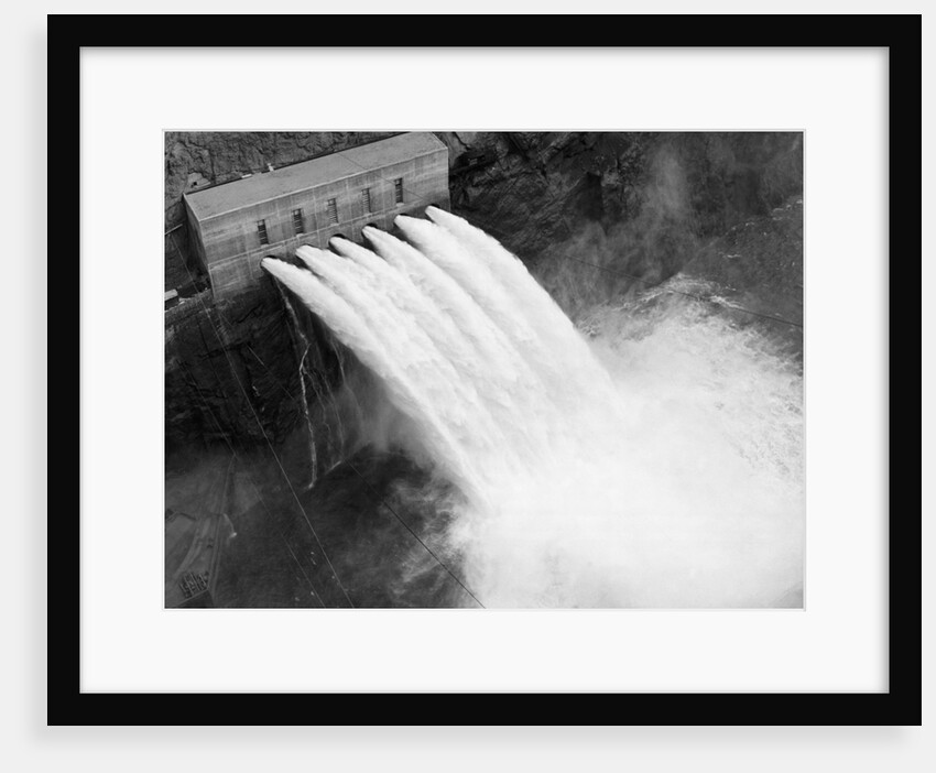 Irrigation Valves at Boulder Dam by Anonymous
