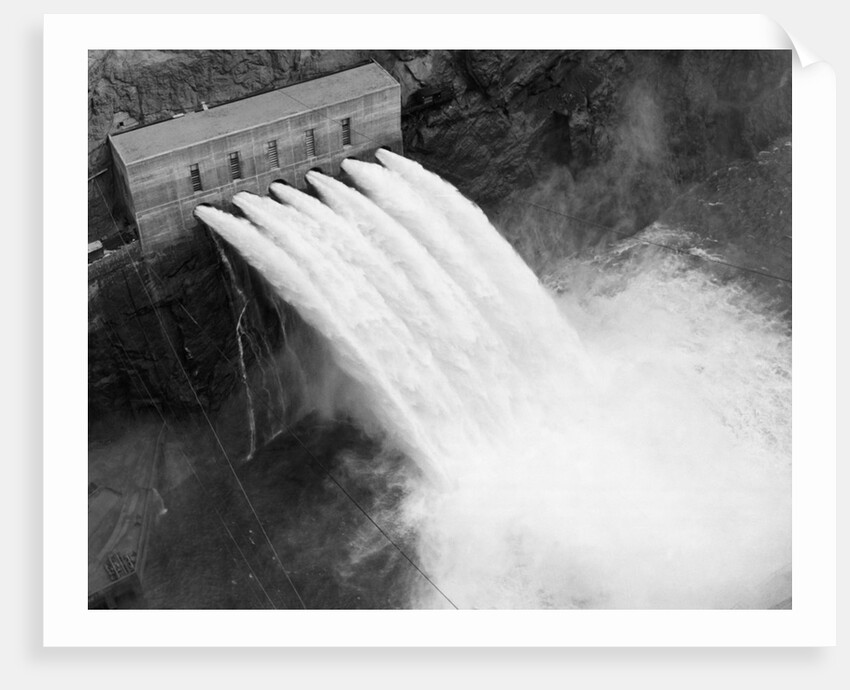 Irrigation Valves at Boulder Dam by Anonymous