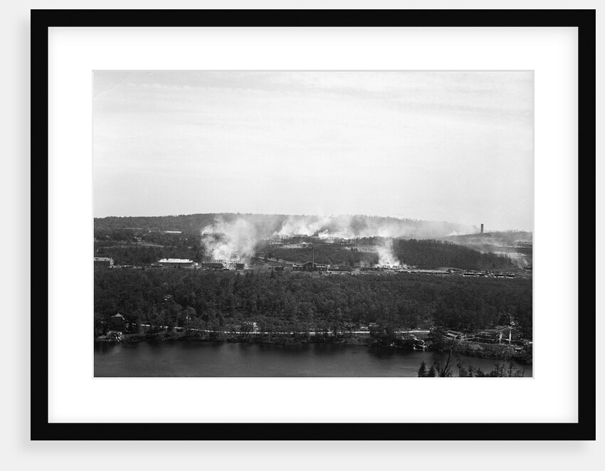 Aerial View Of Arsenal Explosion by Anonymous