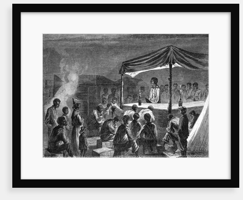 African Am Contraband Prayer Meeting by Anonymous