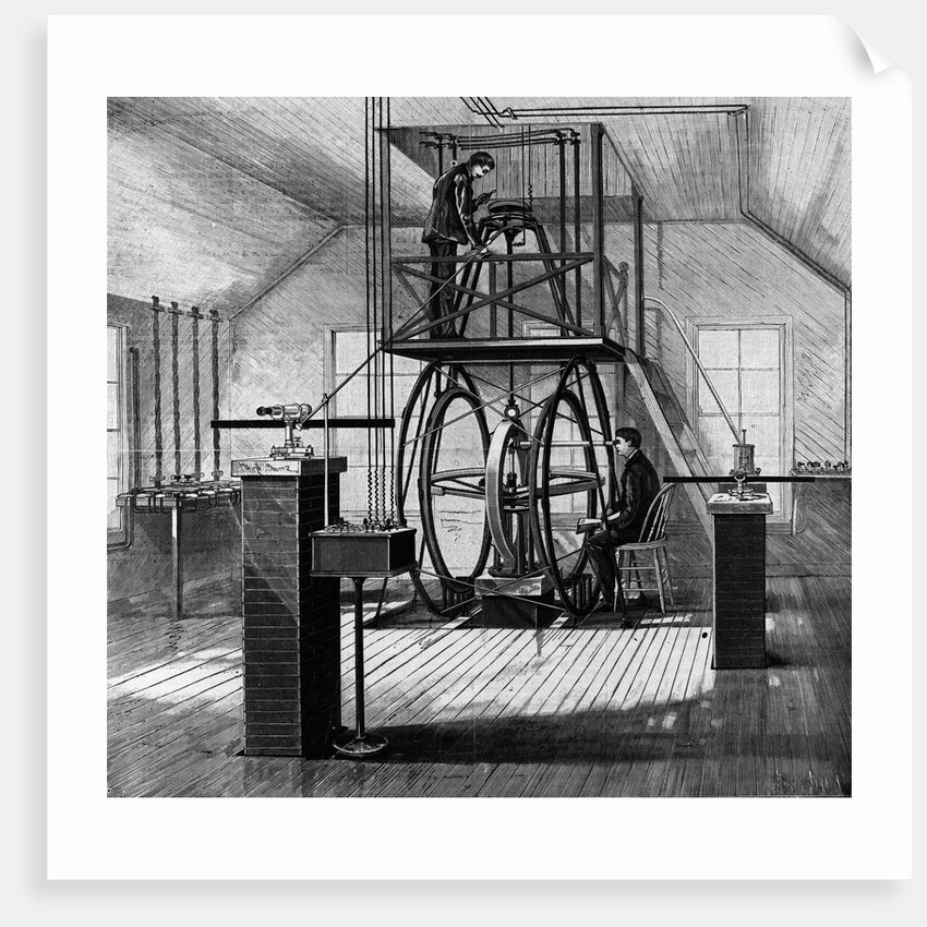 Illustration of Tangent Galvanometer by Anonymous