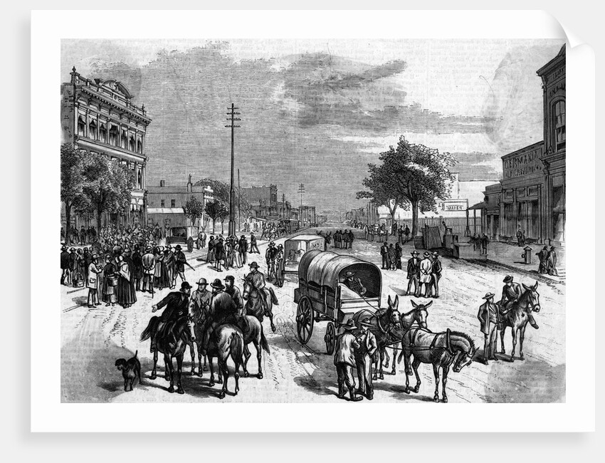 View On Main St Brigham Youngs Death Ill by Anonymous