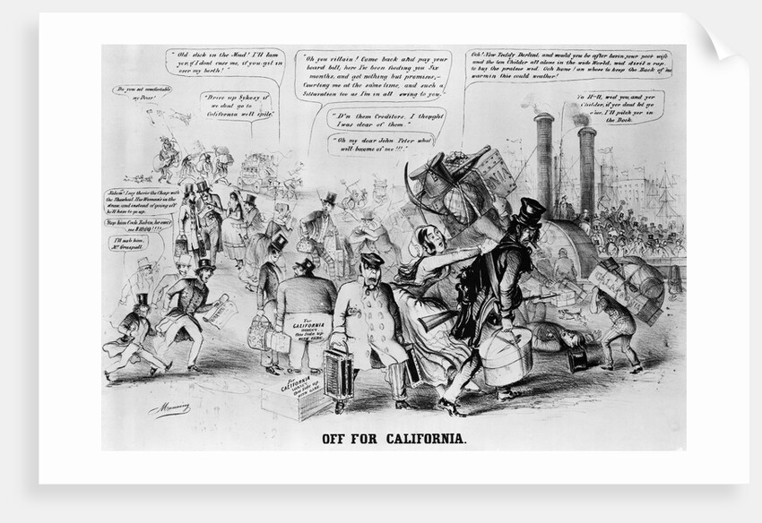 Off To California, Gold Fever by Anonymous