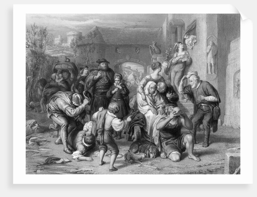 Illustration of the Seven Ages of Man by Anonymous