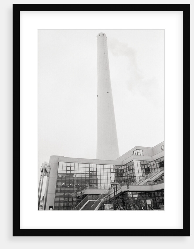 Low-Angle Of Incinerator Tower/Complex by Anonymous