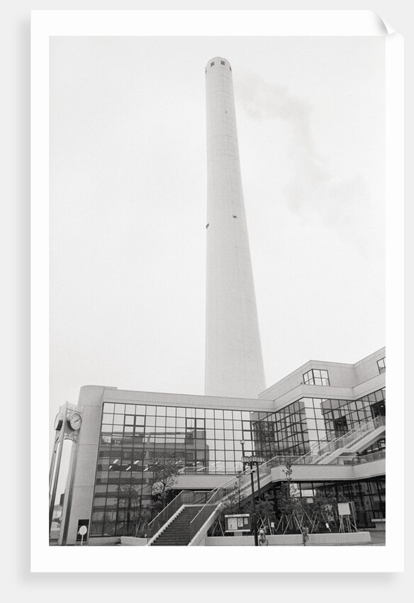 Low-Angle Of Incinerator Tower/Complex by Anonymous