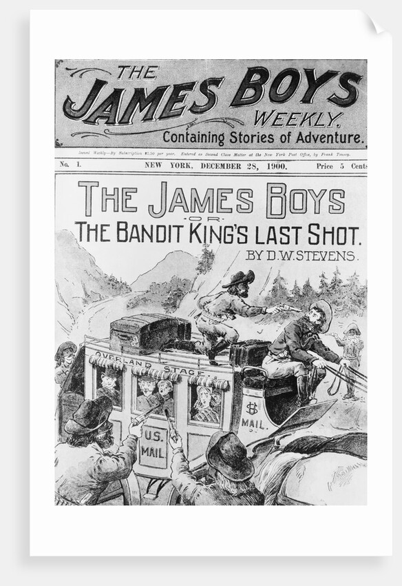 Illus.;Jesse James,"The James Boys Weekl by Anonymous