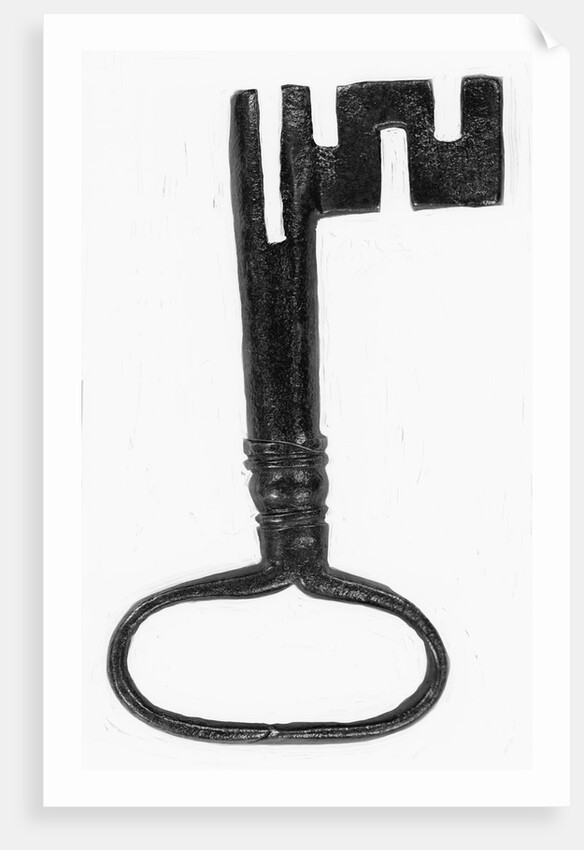 Skeleton Key For Drawer, 17 Century by Anonymous