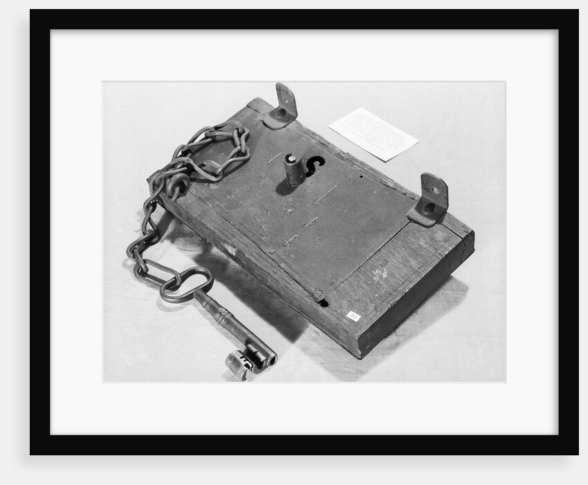 17Th Century Lock And Key by Anonymous