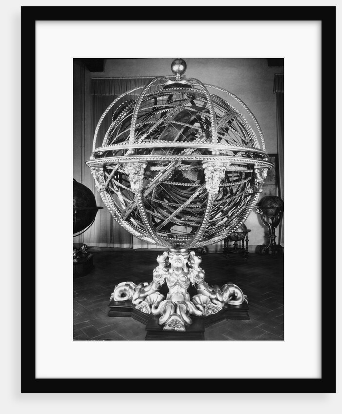 Complex Armillary Sphere In Museum by Anonymous
