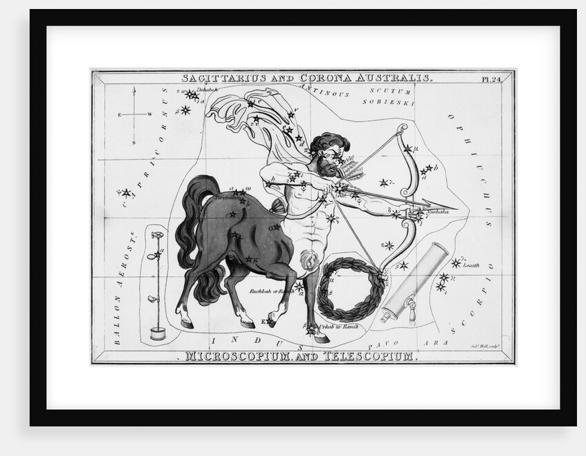 Sagittarius & Other Constellations by Anonymous