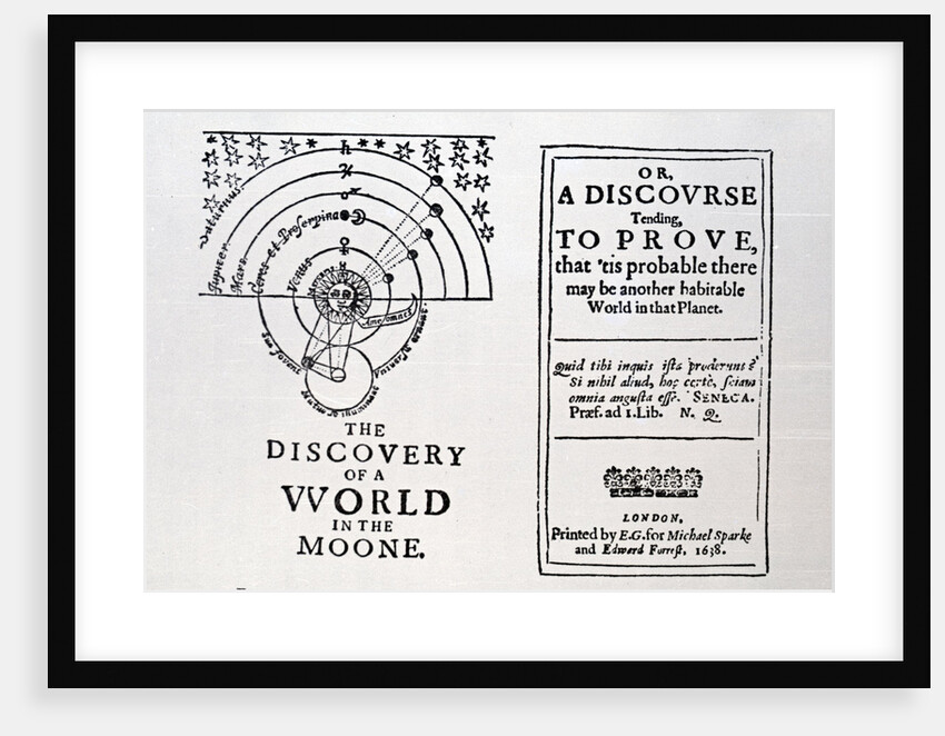 Title Page W/Woodcut Of Planets & Sun by Anonymous