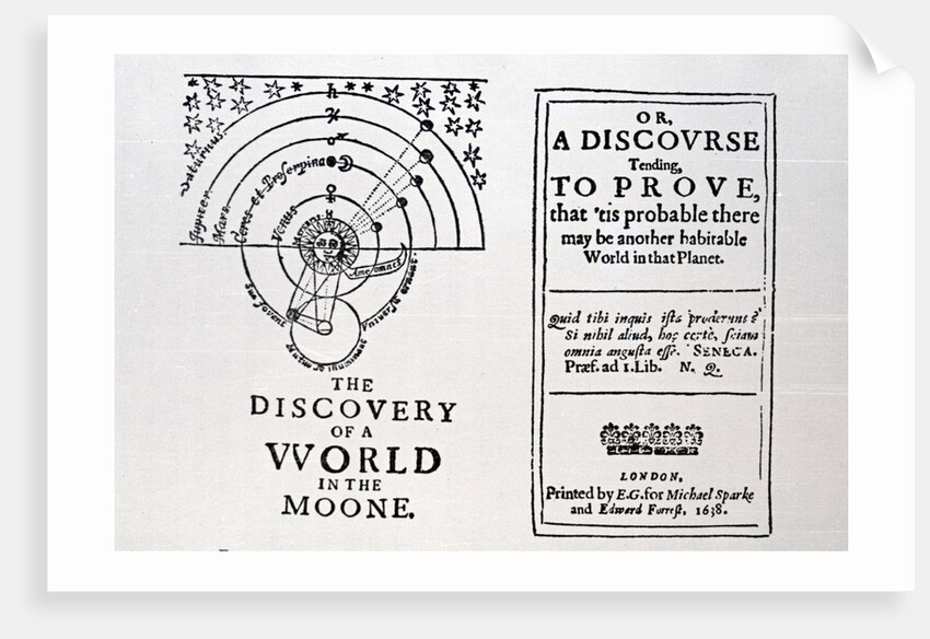 Title Page W/Woodcut Of Planets & Sun by Anonymous