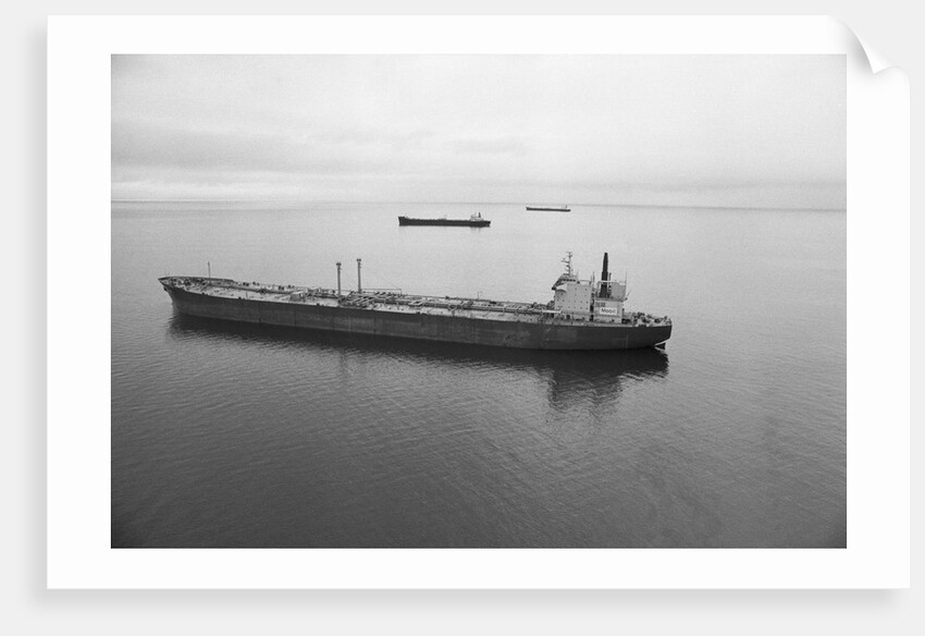 Oil Tankers at Various Distances by Anonymous