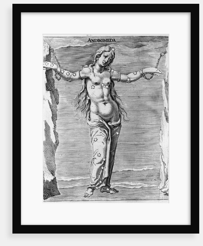 Engraving of Constellation Andromeda by Anonymous