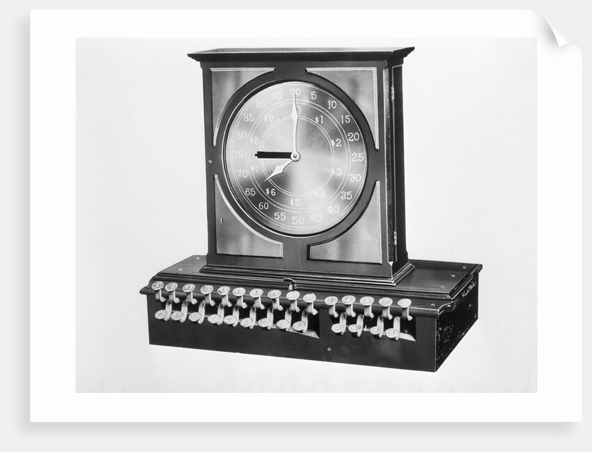 The First Cash Register by Anonymous