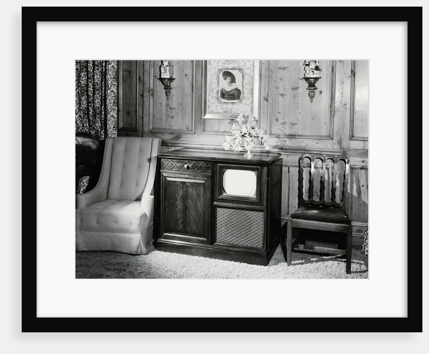 Dumont Conole Tv, Circa 1947 by Anonymous