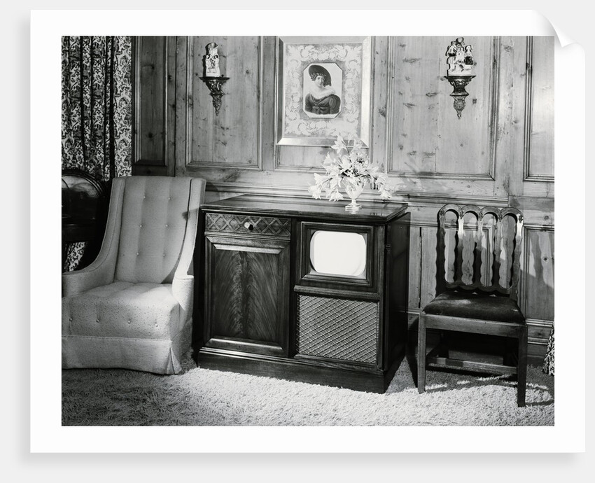 Dumont Conole Tv, Circa 1947 by Anonymous