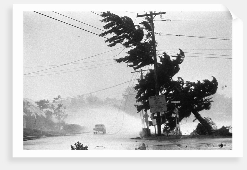 Water Falls/Car Stopped/Down Power Lines by Anonymous