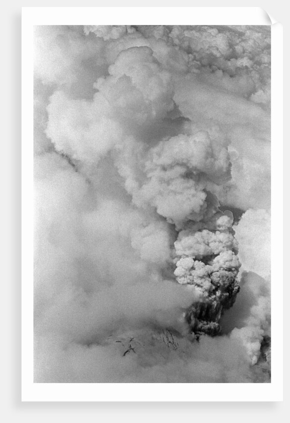 Aerial Of Mt. St. Helens Ash Cloud by Anonymous