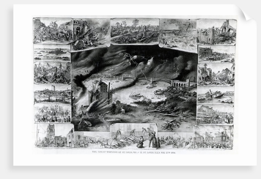 Illust.;Scenes Of Tornado Effects by Anonymous