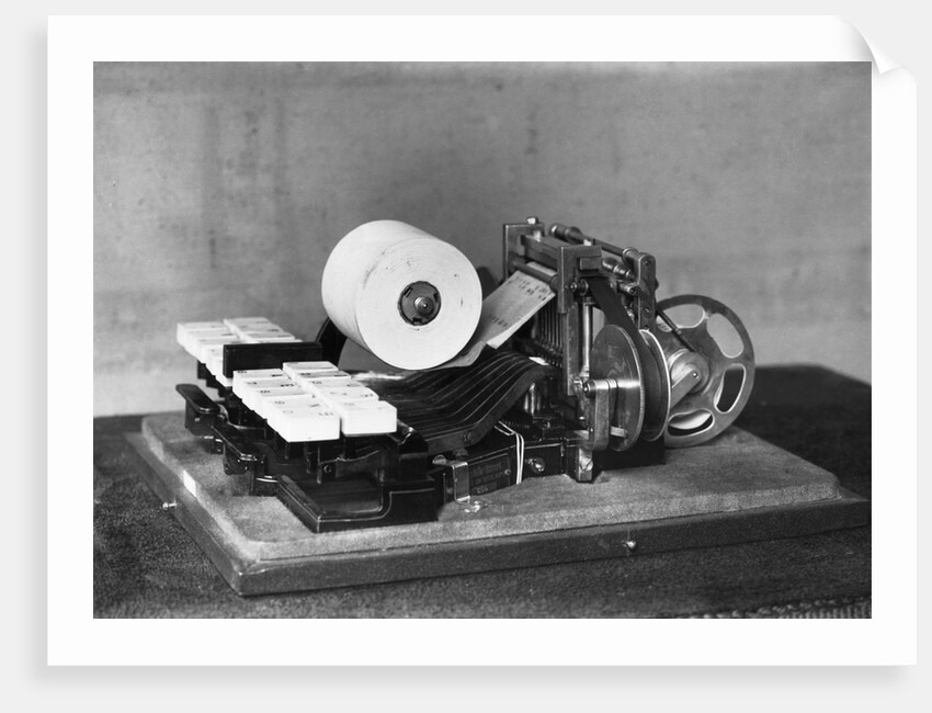 Early Stenograph Machine by Anonymous