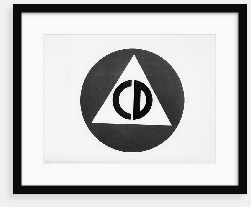 Civil Defense Logo - Encircled Triangle by Anonymous