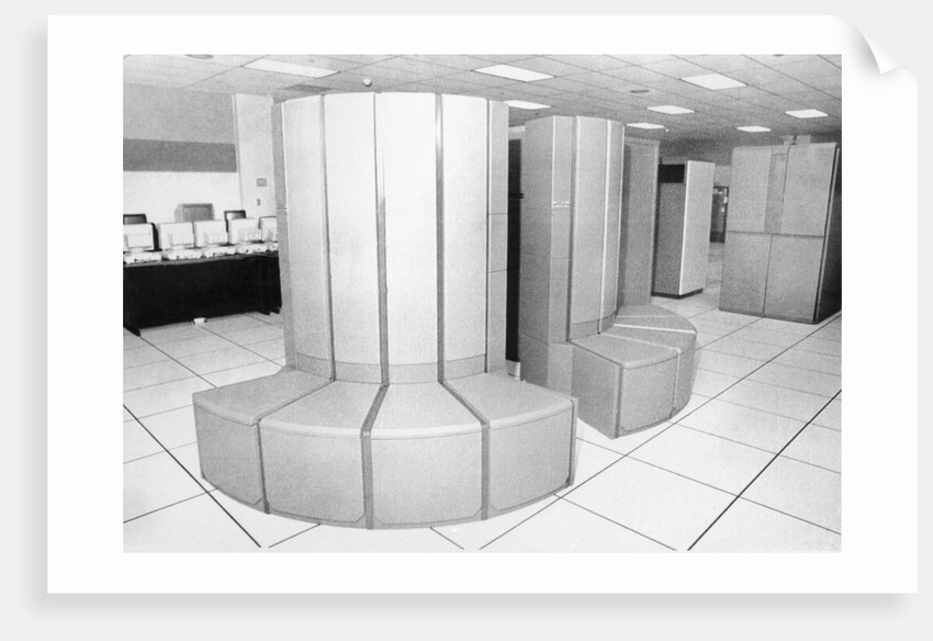 General View Encased Supercomputer by Anonymous