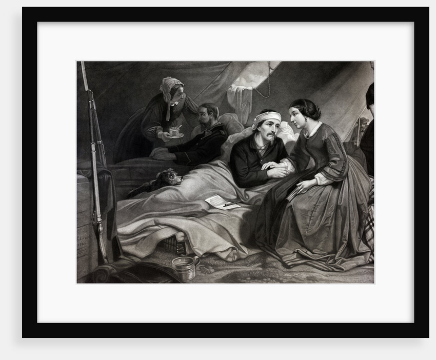 Illus.;Women Caring For Soldiers In Atti by Anonymous