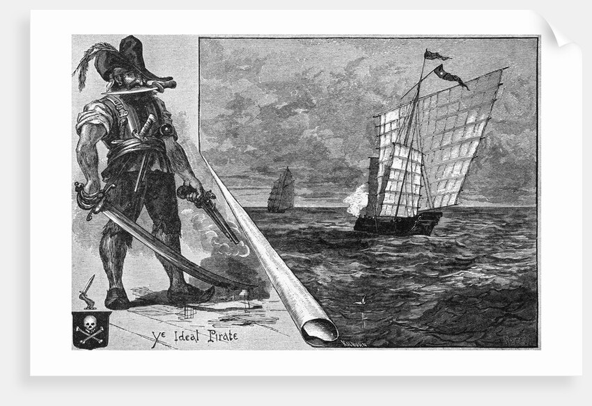 Ye Ideal Pirate Illustration by Anonymous