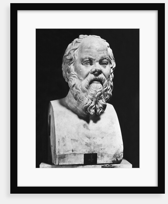 Bust Of Socrates by Anonymous