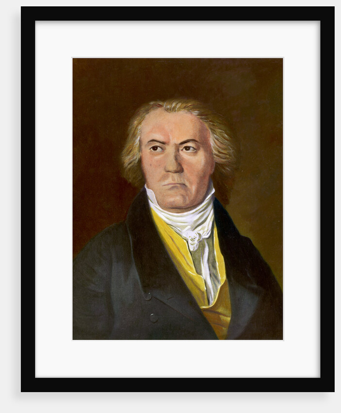 Painting of Ludwig van Beethoven by Anonymous