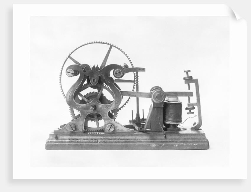 Samuel Morse's Telegraph by Anonymous