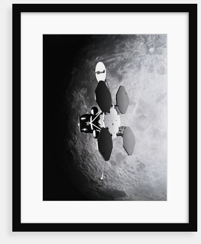Orbital Camera above Moon by Anonymous