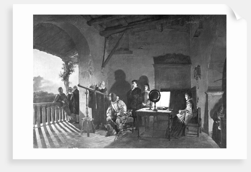 Milton In Galileo's Observatory by Anonymous