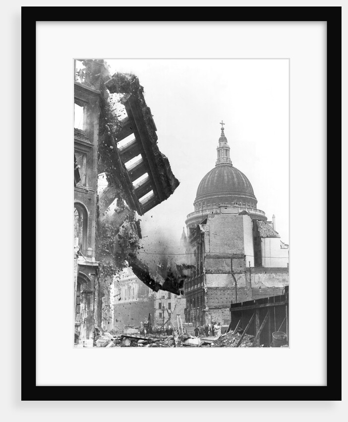 Buildings Crumble In Front/St. Paul'S Ca by Anonymous
