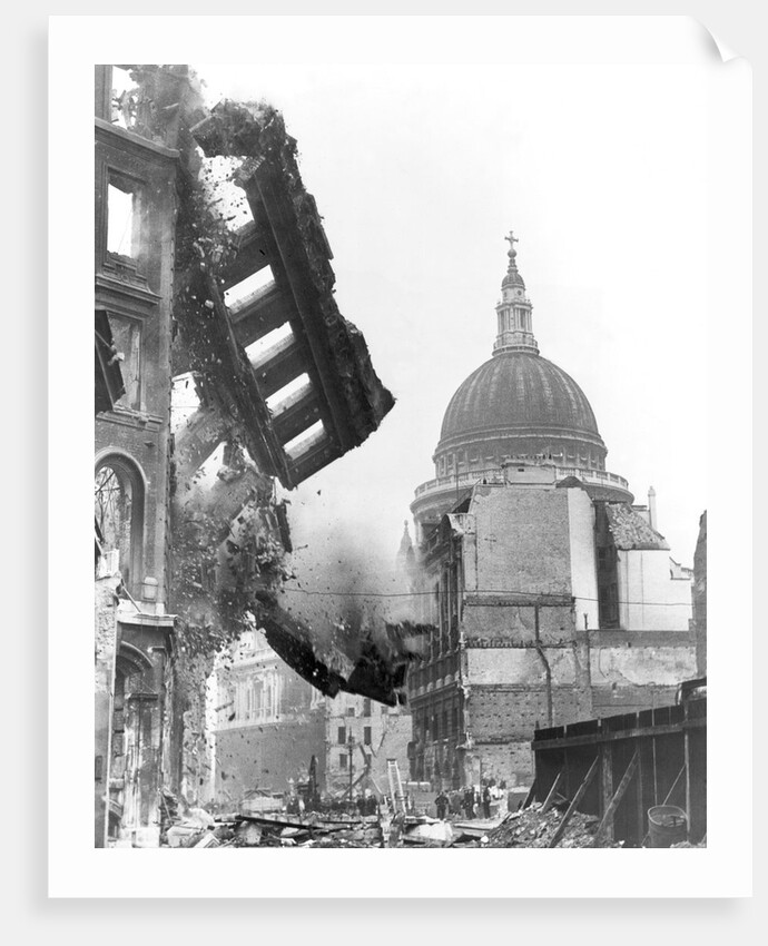 Buildings Crumble In Front/St. Paul'S Ca by Anonymous