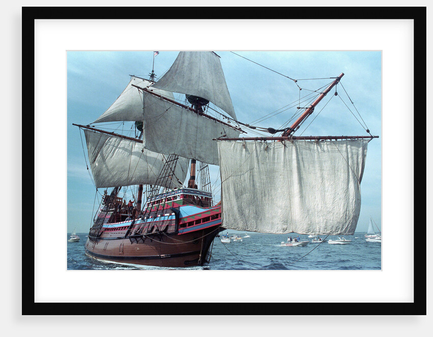 Mayflower II At Sea by Anonymous