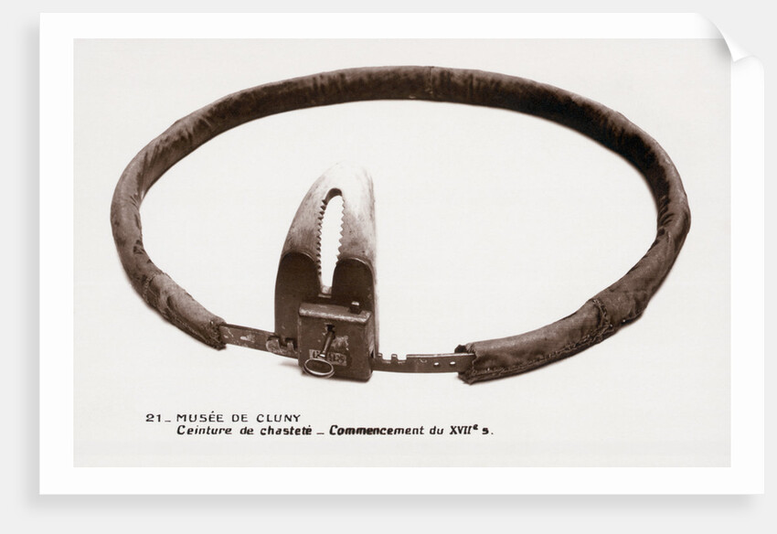 17th-Century Chasity Belt by Anonymous