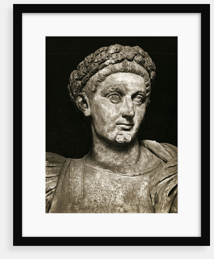 Head/Shoulders Sculpture Of Constantine by Anonymous